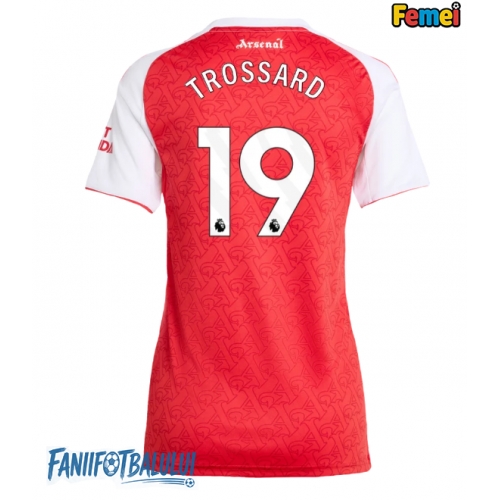 Arsenal Leandro Trossard #19 Tricou Fotbal Replică 2025-26 Femei Acasa Arsenal Leandro Trossard #19 Tricou Fotbal Replică 2025-26 Femei Acasa